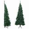 vidaXL K&uuml;nstliche Weihnachtsb&auml;ume PVC, Steel Green