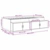 vidaXL Bettrahmen Graues Sonoma 100 x 200 cm Holzwerkstoff
