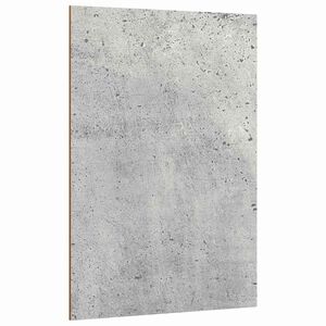vidaXL Dekoplatten 12 stk. Beton Grau 21 x 30 x 0,27 cm Holzwerkstoff