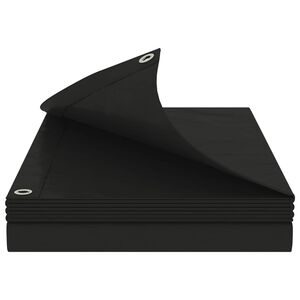 vidaXL Plane mit &Ouml;sen Anthrazitgrau 2 x 3 m 180 gsm PE