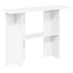 vidaXL Konsolentisch Wei&szlig; 100 x 30 x 75 cm Holzwerkstoff