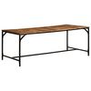 vidaXL Esstisch 200x100x75 cm Raues Massivholz Mango