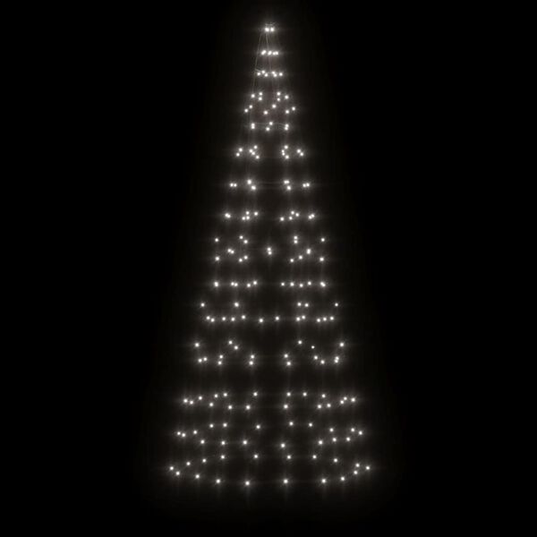 vidaXL LED-Weihnachtsbaum 200 LEDs Kaltwei&szlig; 180 cm