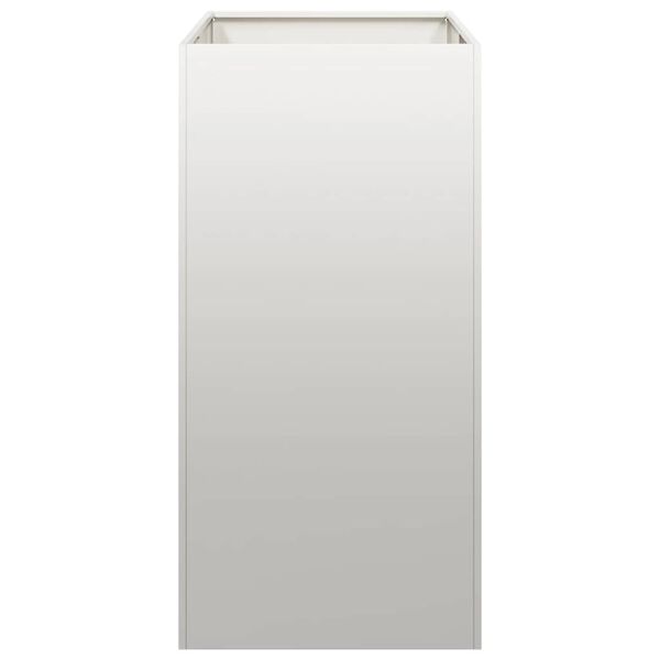 vidaXL Pflanzkübel 40x80x80 cm Edelstahl