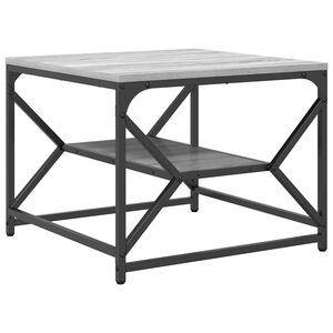 vidaXL Couchtisch Graues Sonoma 51 x 50 x 40 cm
