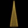 vidaXL LED-Weihnachtsbaum f&uuml;r Fahnenmast 3000 LEDs Warmwei&szlig; 800 cm