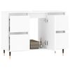 vidaXL Badschrank Wei&szlig; 80x33x60 cm Holzwerkstoff