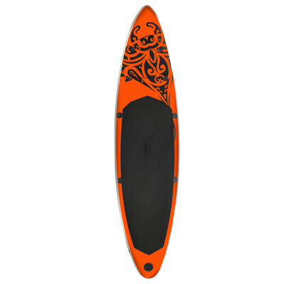 vidaXL Aufblasbares Stand Up Paddle Board Set 320x76x15 cm Orange