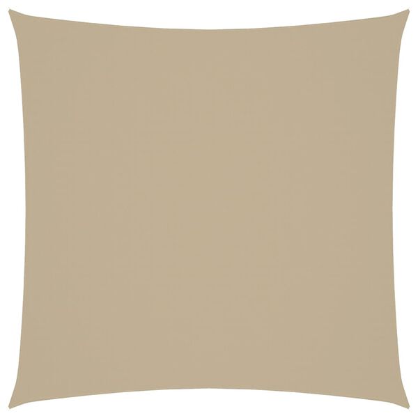 vidaXL Sonnensegel Oxford-Gewebe Quadratisch 3x3 m Beige