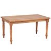 vidaXL Batavia Couchtisch Kolonialstil Teak 90 x 50 x 45 cm