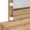 vidaXL Schminktisch Artisan-Eiche 100 x 40 x 120 cm Holzwerkstoff