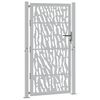 vidaXL Gartentor 100x175 cm Verwitterungsstahl Trace-Design