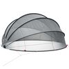 vidaXL Pool-Dome Schwarz 430 x 430 x 210 cm