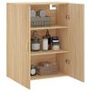 vidaXL Wandschrank Sonoma-Eiche 69,5x34x90 cm