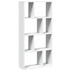 vidaXL B&uuml;cherregal Wei&szlig; 60 x 20 x 120,5 cm Holzwerkstoff