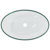 vidaXL Waschbecken Hartglas 54,5x35x15,5 cm Transparent