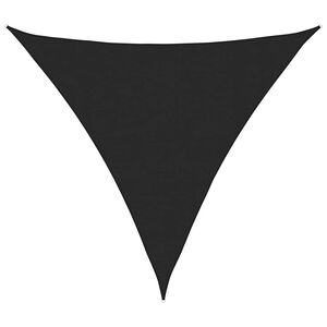 vidaXL Sonnensegel 160 g/m&sup2; Schwarz 4,5x4,5x4,5 m HDPE