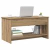 vidaXL Couchtisch Artisan-Eiche 80 x 50,5 x 41,5 cm Holzwerkstoff