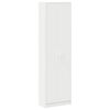 vidaXL Kleiderschrank mit Regal Wei&szlig; 55 x 25 x 189 cm Holzwerkstoff