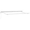 vidaXL Markisenrahmen Wei&szlig; 4 x 2 m Metall