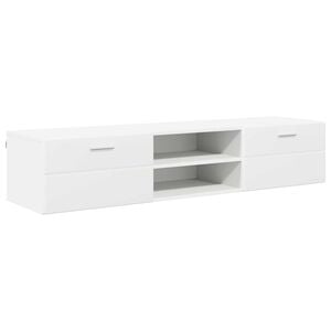 vidaXL Holzschrank mit Schubladen Wei&szlig; 150 x 39 x 30 cm Holzwerkstoff