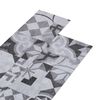 vidaXL Selbstklebende PVC-Bodenplanken Graues Muster 30,5 x 61 cm