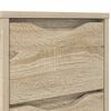 vidaXL Nachttische 2 pcs Sonoma-Eiche 30,5 x 30 x 43 cm Holzwerkstoff