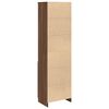 vidaXL Highboard Braun Eichen-Optik 50x35x180 cm Holzwerkstoff