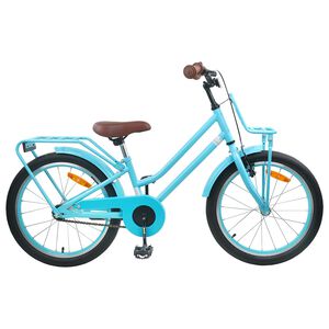 vidaXL Kinderfahrrad 18 Zoll f&uuml;r 5-7 Jahre alt Himmelblau
