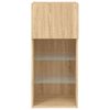 vidaXL TV-Schr&auml;nke mit LED-Leuchten 2 Stk. Sonoma-Eiche 40,5x30x90 cm