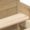 vidaXL Bettgestell ohne Matratze Artisan-Eiche 90x200cm Holzwerkstoff
