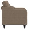 vidaXL Sofasessel Taupe 60 cm Stoff