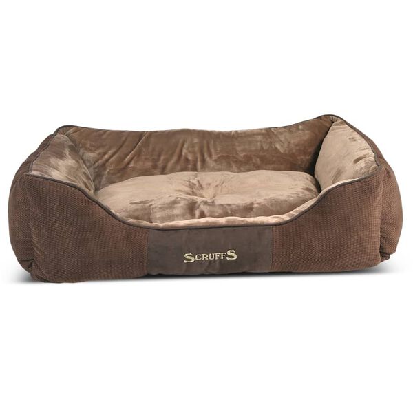 Scruffs & Tramps Haustierbett Chester Gr&ouml;&szlig;e XL 90 x 70 cm Braun 1169