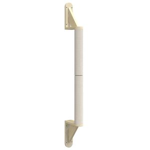 vidaXL Kratzs&auml;ule Wandmontage 109 cm Sisal