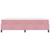 vidaXL Bettrahmen mit Matratze Rosa 140 x 190 cm Stoff