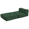 vidaXL Modulares Sofaelement Gr&uuml;n 70x70x54 cm Stoff