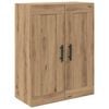 vidaXL Highboard Artisan-Eiche 69,5 x 34 x 180 cm Holzwerkstoff