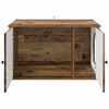 vidaXL Katzenhaus Altholz 85 x 55 x 50 cm Holzwerkstoff