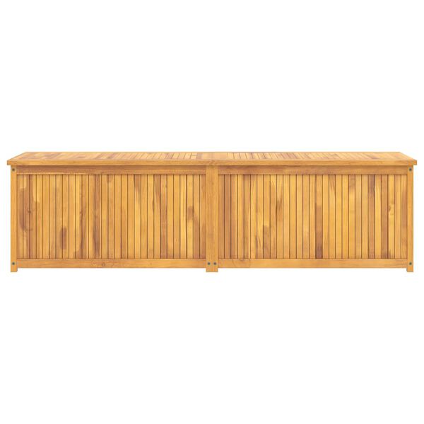 vidaXL Gartenbox 200x50x55 cm Massivholz Teak