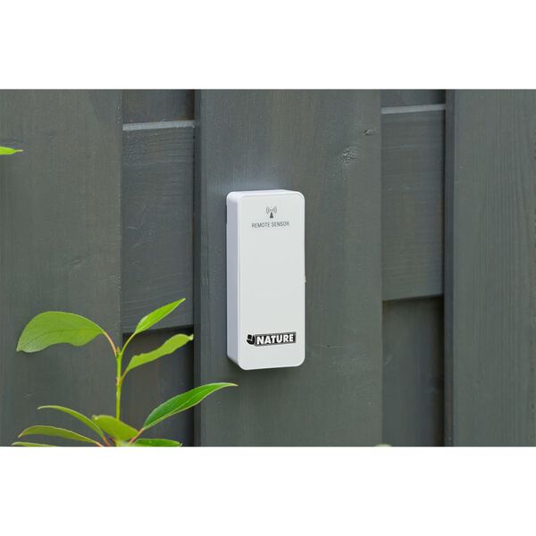 Nature Wetterstation Digital H14x8,5x3 cm Wei&szlig;