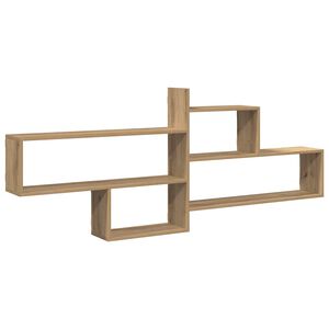 vidaXL Wandregal Artisan-Eiche 167,5x18x68 cm Holzwerkstoff