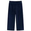 vidaXL Kinderhose Cord Marineblau 128