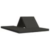 vidaXL Klappsofa Bett 140 x 67 x 45 cm Dunkelgrau