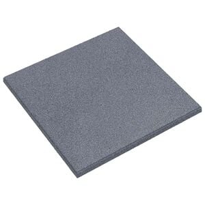 vidaXL Sturzschutzfliesen 6 Stk. Grau 50 x 50 cm Gummi