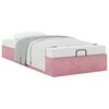 vidaXL Ottoman-Bett ohne Matratze Rosa 90x200 cm Samt