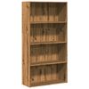 vidaXL B&uuml;cherregal Artisan-Eiche 80x30x152 cm Holzwerkstoff