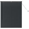 vidaXL Venezianische Jalousien Schwarz 130 x 105 cm Aluminium