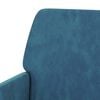 vidaXL Sessel Blau 62x79x79 cm Samt