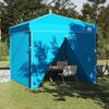 vidaXL Pop-up Pavillon Zelt Blau 250 x 250 cm Stoff