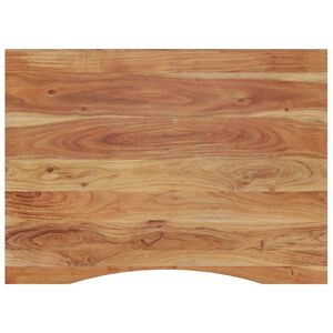 vidaXL Schreibtischplatte 100x80x2,5 cm Rechteckig Massivholz Akazie